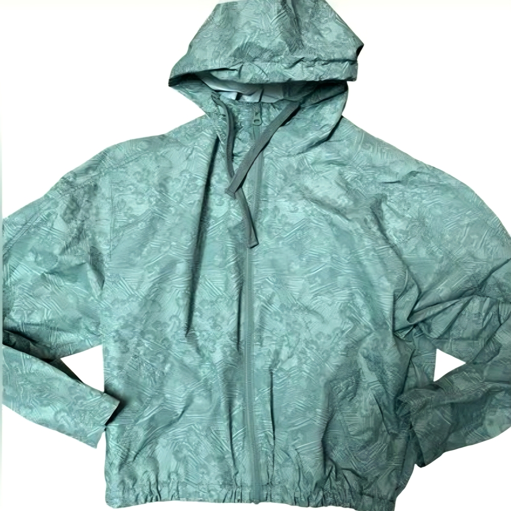 Body & Sol Waterproof  Bomber Rain Jacket with Elastic Cuffs and Hem Women's XL - Picture 2 of 9